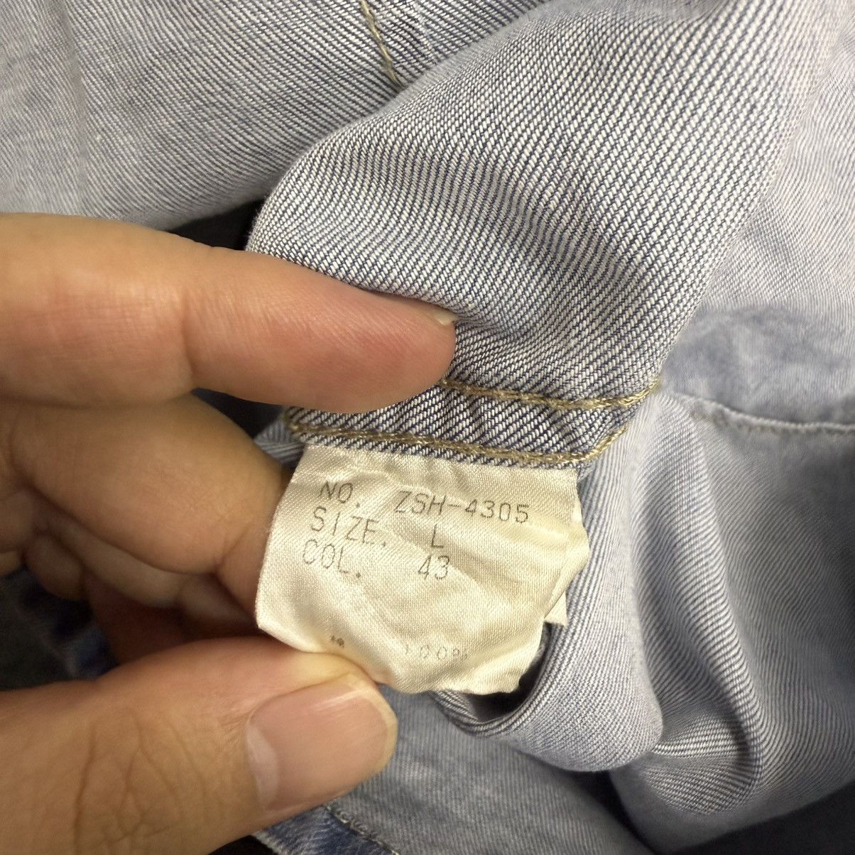 Tornado Mart Zero by Tornado Mart Western Denim Button Ups Size US M / EU 48-50 / 2 - 10 Thumbnail