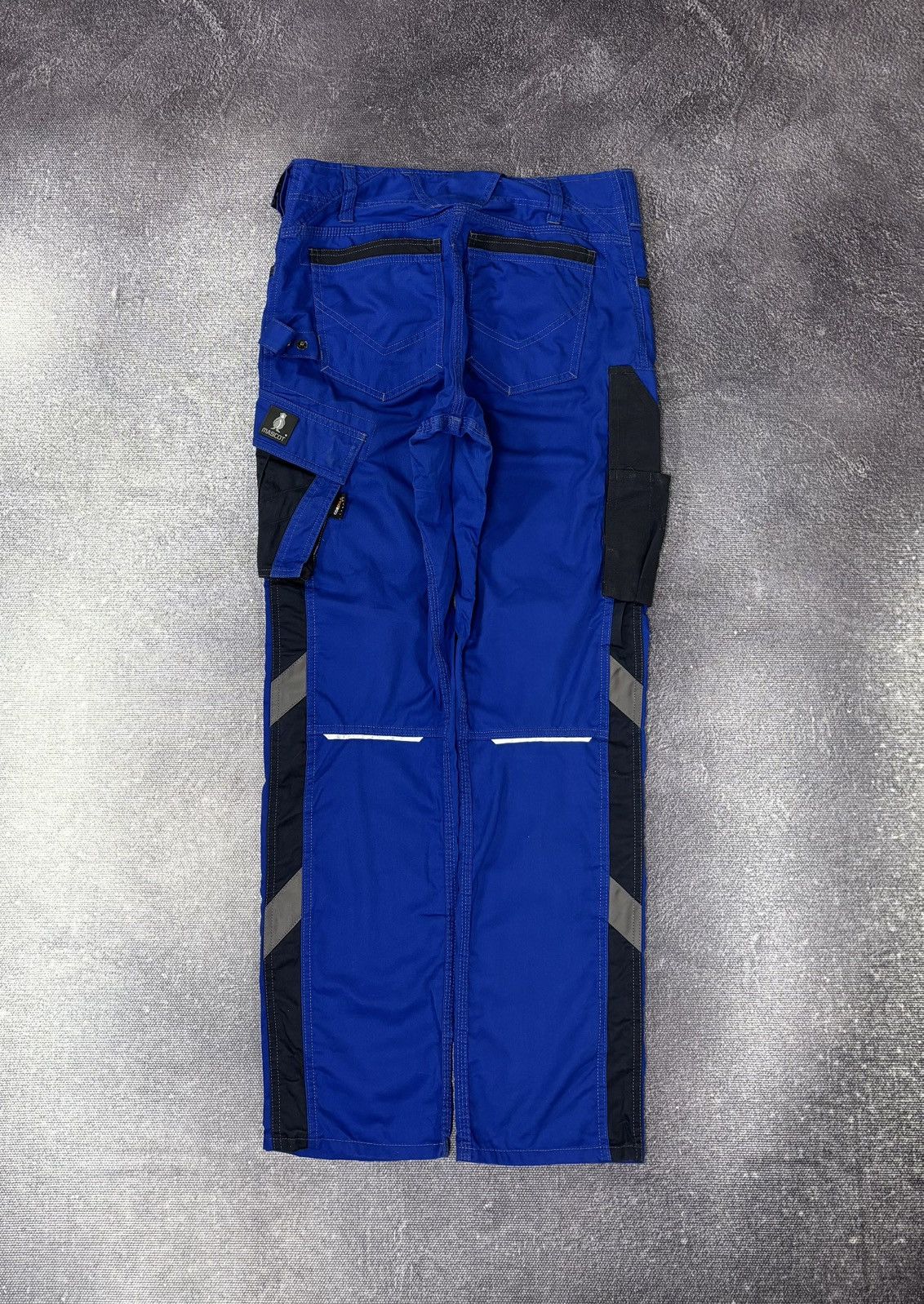 Other Mascot Workwear Blue Heavy Cordura Utility Cargo Pants Size US 30 / EU 46 - 2 Thumbnail