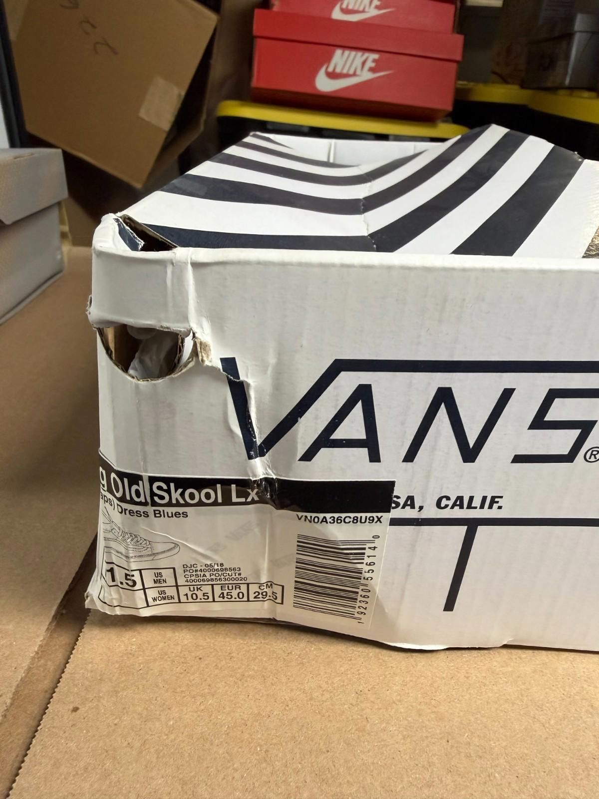 Vans Size 11.5 - WTAPS x Vans Old Skool LX Dress Blues Size US 11.5 / EU 44-45 - 3 Thumbnail