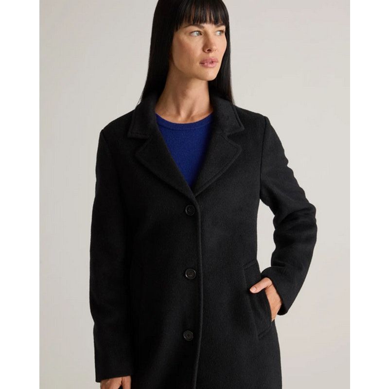 Quince Quince Women's Camel Hair Single-Breasted Coat Size XS NWOT Size XS / US 0-2 / IT 36-38 - 6 Thumbnail