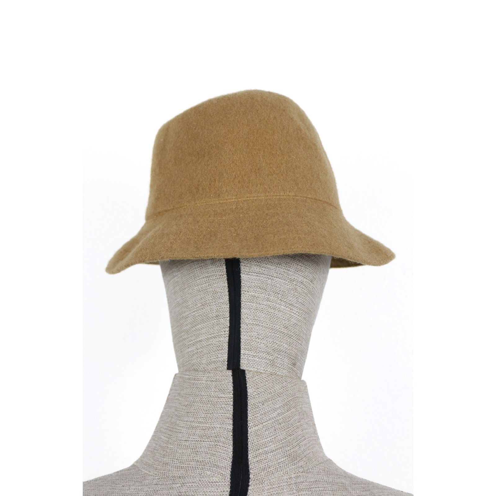 Kangol Kangol Logo Beige Wool Bucket Hat NZ Size ONE SIZE - 3 Thumbnail