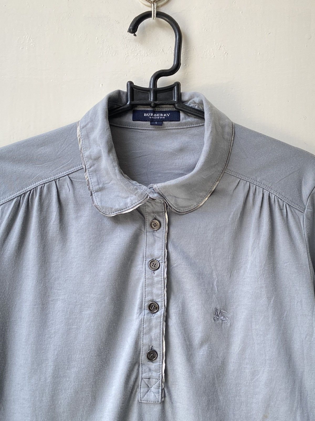 Burberry BURBERRY Grey T-Shirt Size US XS / EU 42 / 0 - 11 Thumbnail