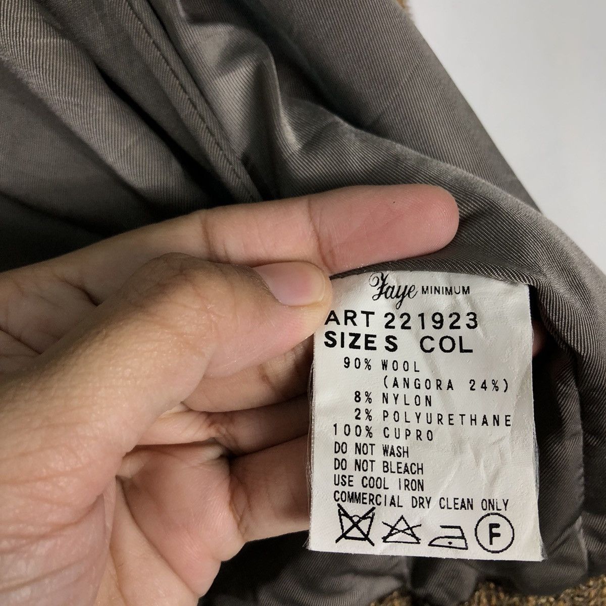 Japanese Brand 🔥Vtg Herringbone Wool Bomber Jacket Faye Issey Miyake Size US S / EU 44-46 / 1 - 17 Thumbnail