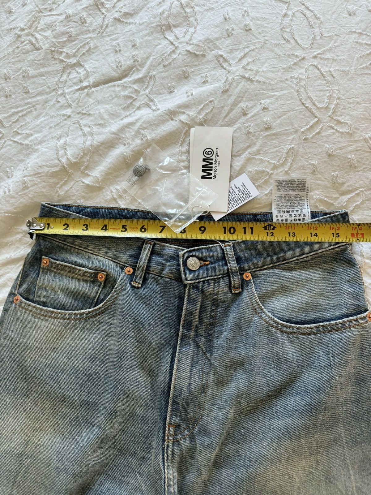 Balenciaga MM6 maison margiela blue oversized jeans Size US 28 / EU 44 - 8 Thumbnail
