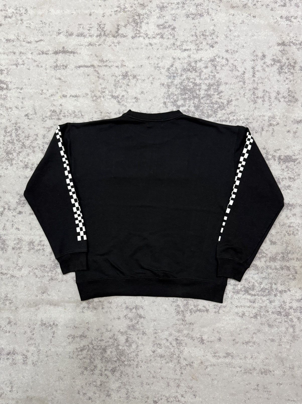 Airwalk Vintage Airwalk Velvet Logo Chekered Sleeve Graphic Sweat Size US M / EU 48-50 / 2 - 10 Thumbnail