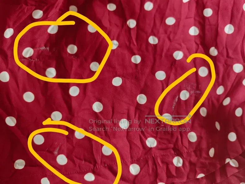 Comme Des Garcons Suspender Skirt Red Ruffles