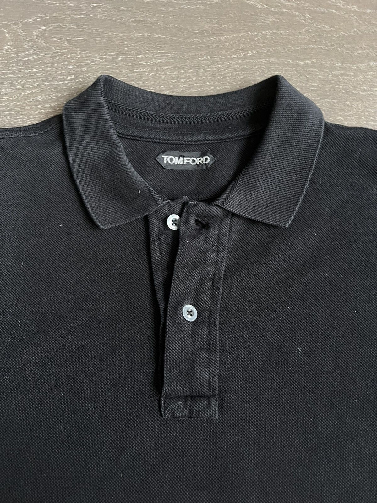 Tom Ford Cotton Polo Size 56 / L Size US L / EU 52-54 / 3 - 3 Thumbnail