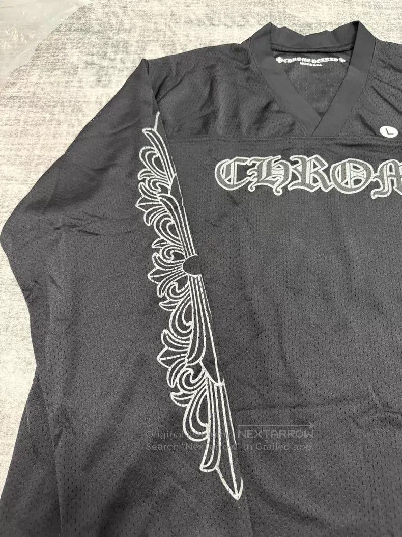 Chrome Hearts CHROME HEARTS Size L Black hockey jersey with long sleeves Size US L / EU 52-54 / 3 - 2 Thumbnail