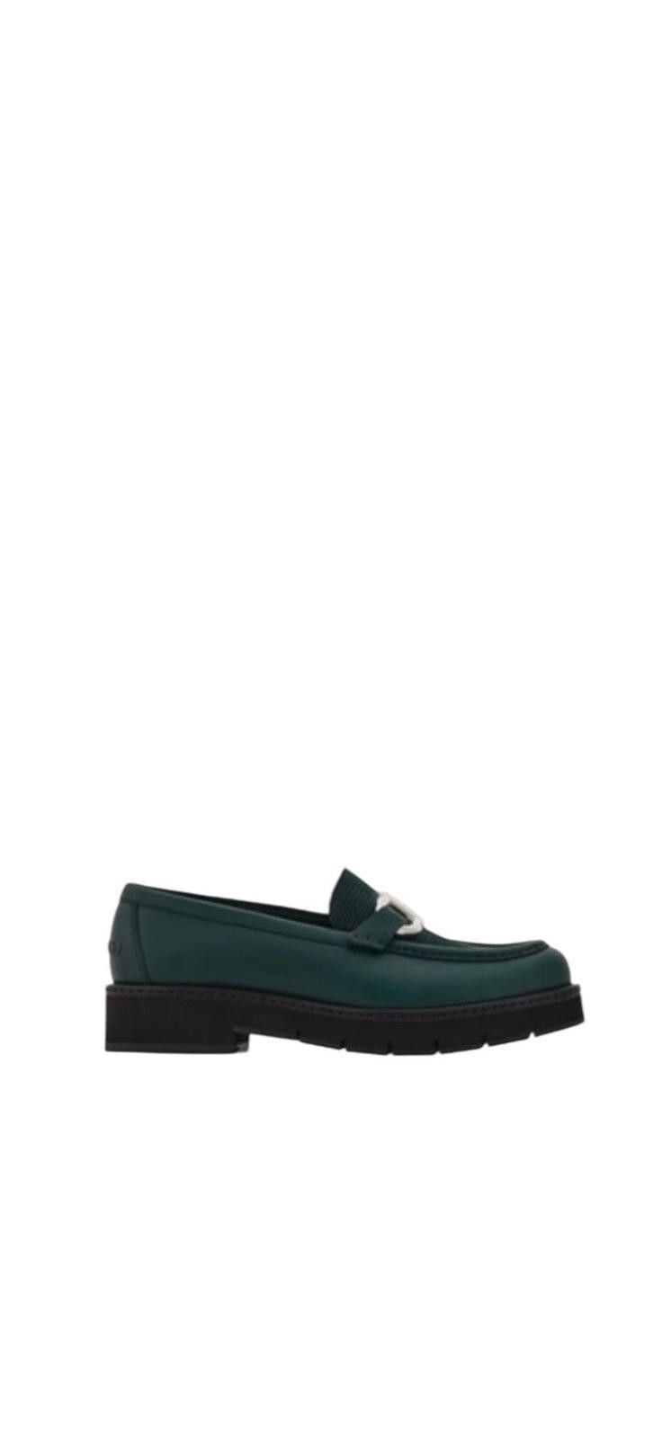 Salvatore Ferragamo Ferragamo Gancini Ornament Moccasin Size US 7.5 / IT 37.5 - 1 Thumbnail