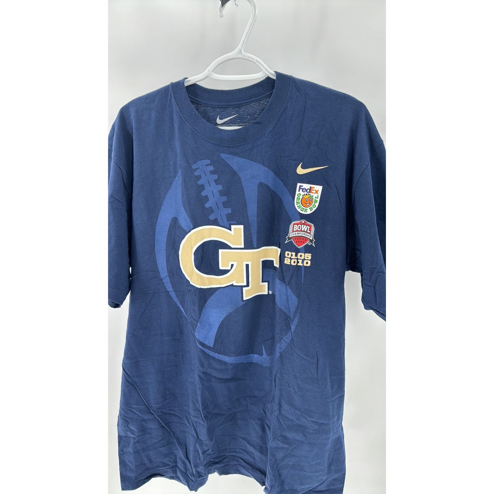 Nike Nike Georgia Tech sz L championship football ball T-shir Size US L / EU 52-54 / 3 - 3 Thumbnail