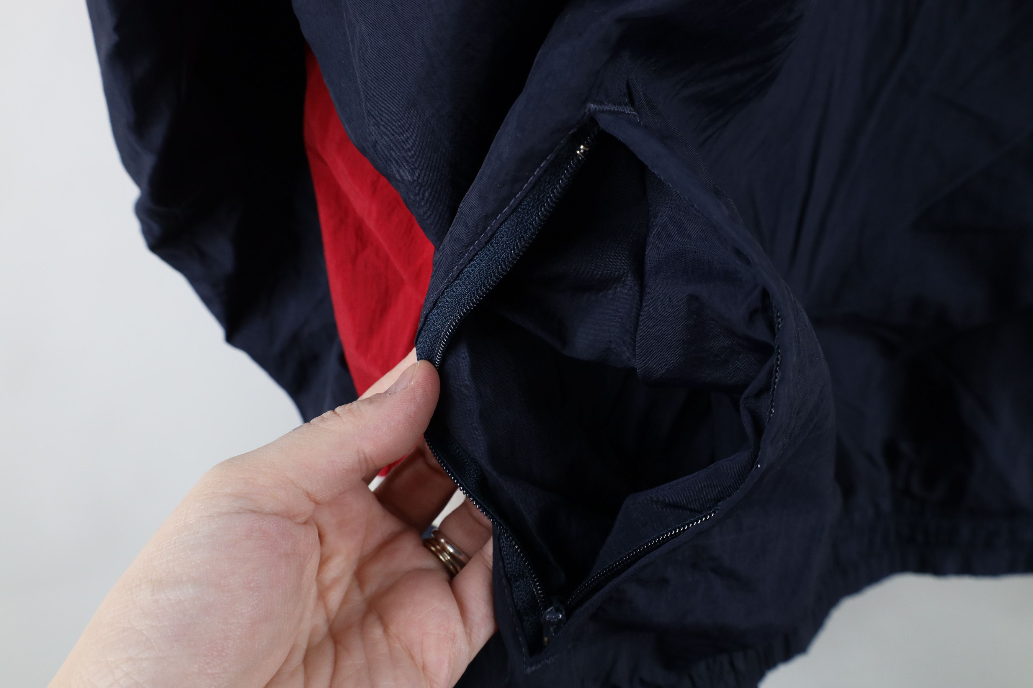 Vintage Vintage 90s USA Olympics Lined Pullover Windbreaker Jacket Size US L / EU 52-54 / 3 - 6 Thumbnail