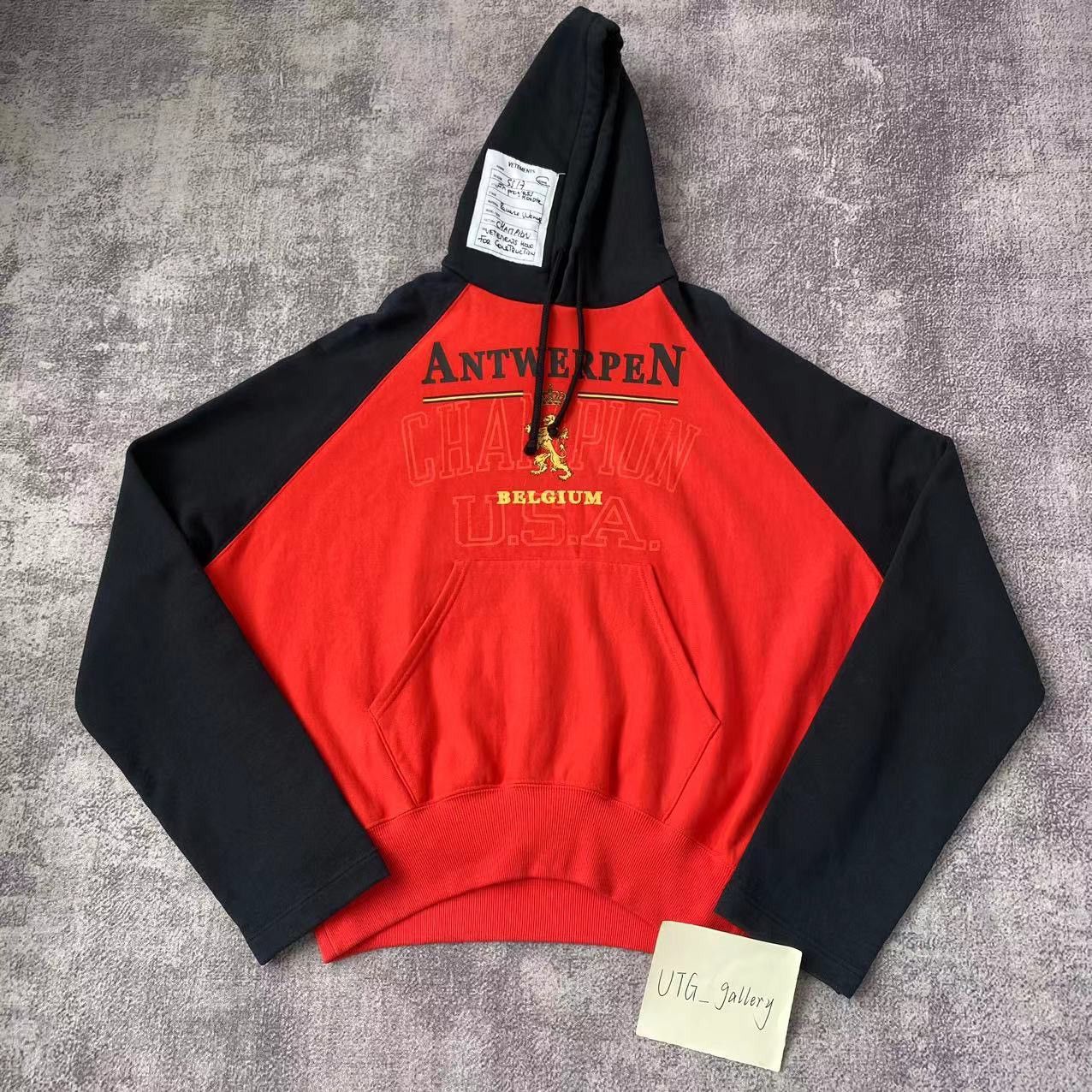 Champion × Vetements Vetements Champion Antwerpen Hoodie | Grailed