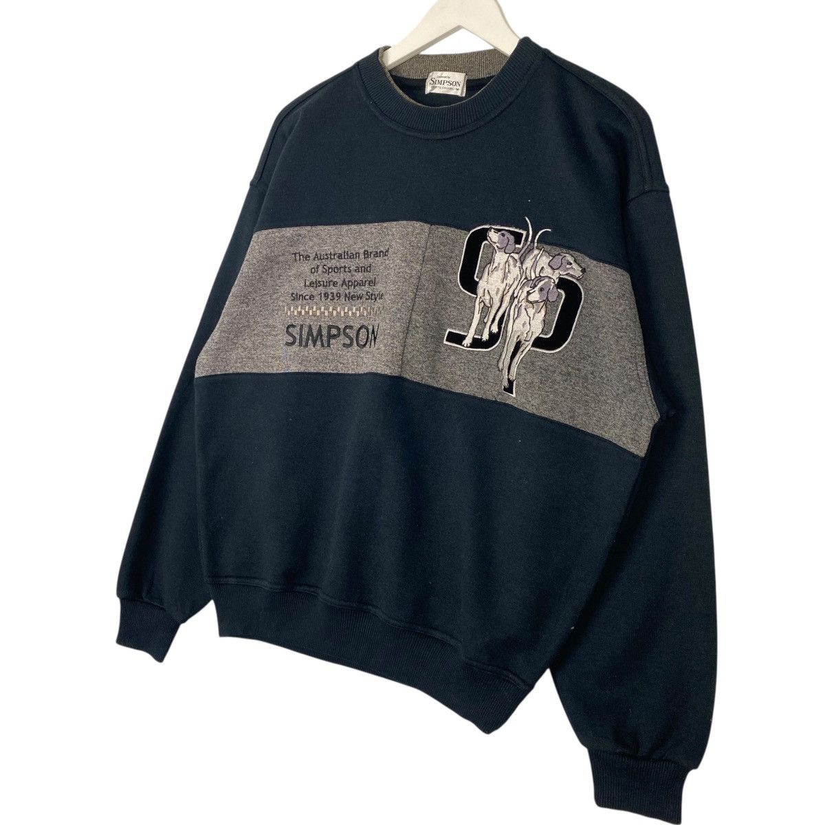 Vintage Vintage Simpson Australia Sweatshirt Logo Embroidery Size M Size US M / EU 48-50 / 2 - 2 Thumbnail
