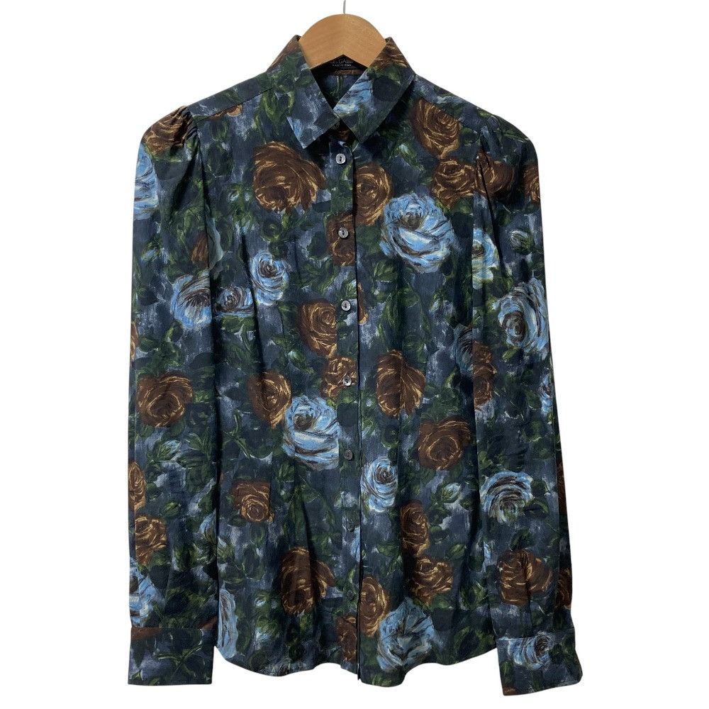 Dolce & Gabbana Dolce & Gabbana Dolce&Gabbana Rose Print Silk Shirt Textile Tops DUTY FREE for USA Size ONE SIZE - 1 Thumbnail