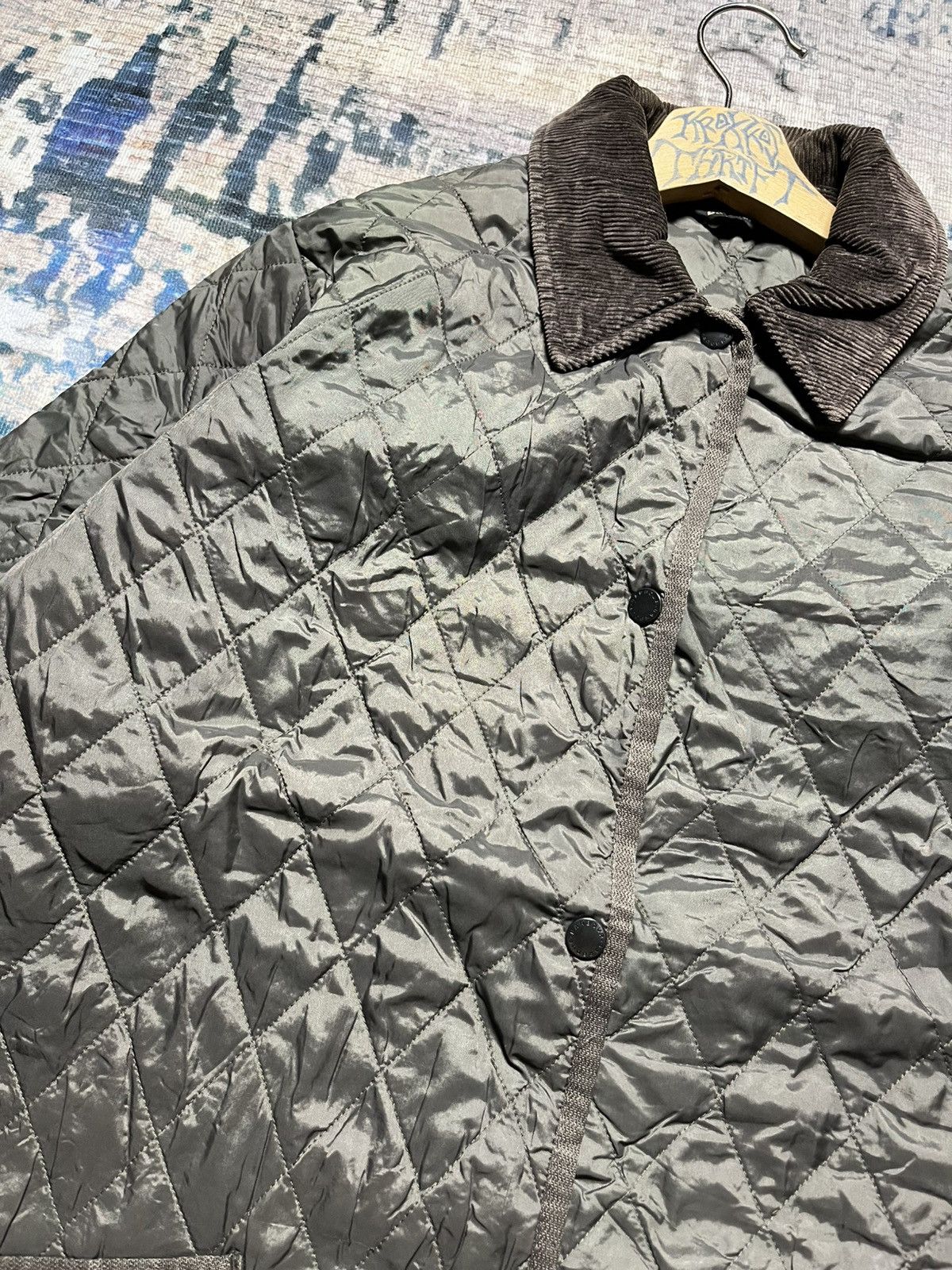 Barbour 🔥Barbour Puffer Button Pocket Jacket Size US L / EU 52-54 / 3 - 2 Thumbnail
