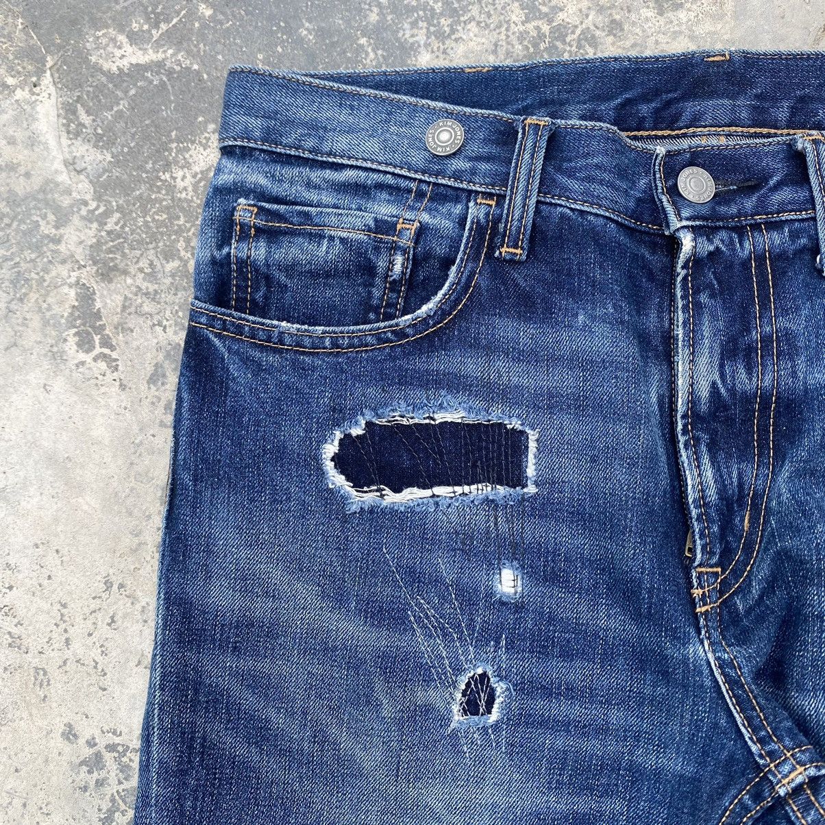 Kim Jones Distressed Jeans Size US 31 - 2 Thumbnail