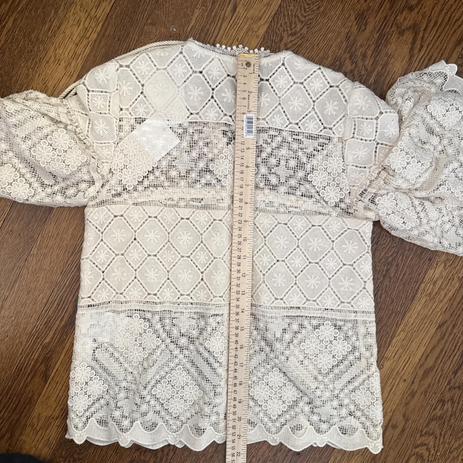 Other Zimmermann Crochet Top. Size 2 Size XS / US 0-2 / IT 36-38 - 9 Thumbnail