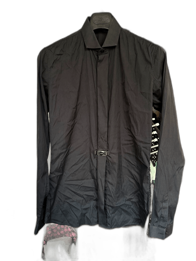 Dior Dior Black WaistCinched Shirt with 3D Cut-2506 Size US M / EU 48-50 / 2 - 1 Thumbnail
