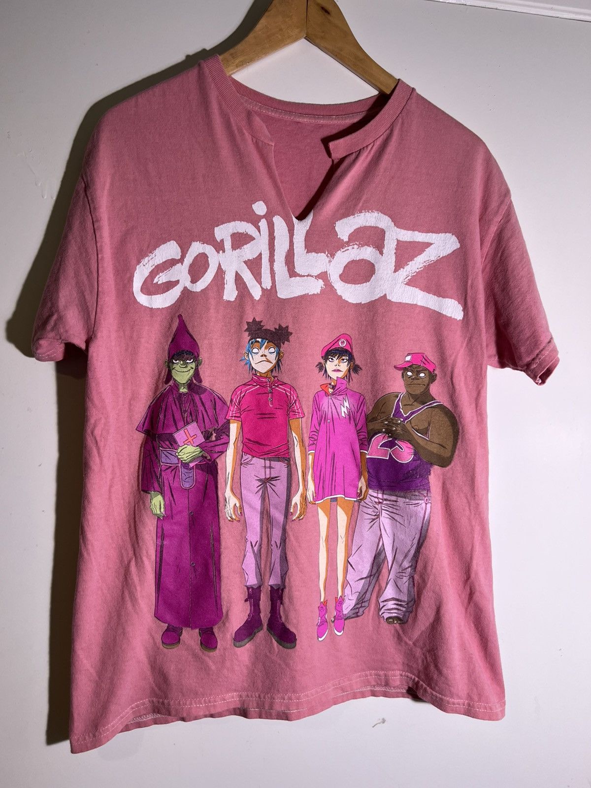 Band Tees Y2K 2000’s VTG Vintage Gorillaz Rock Hip Hop Streetwear Tee Size US M / EU 48-50 / 2 - 1 Thumbnail