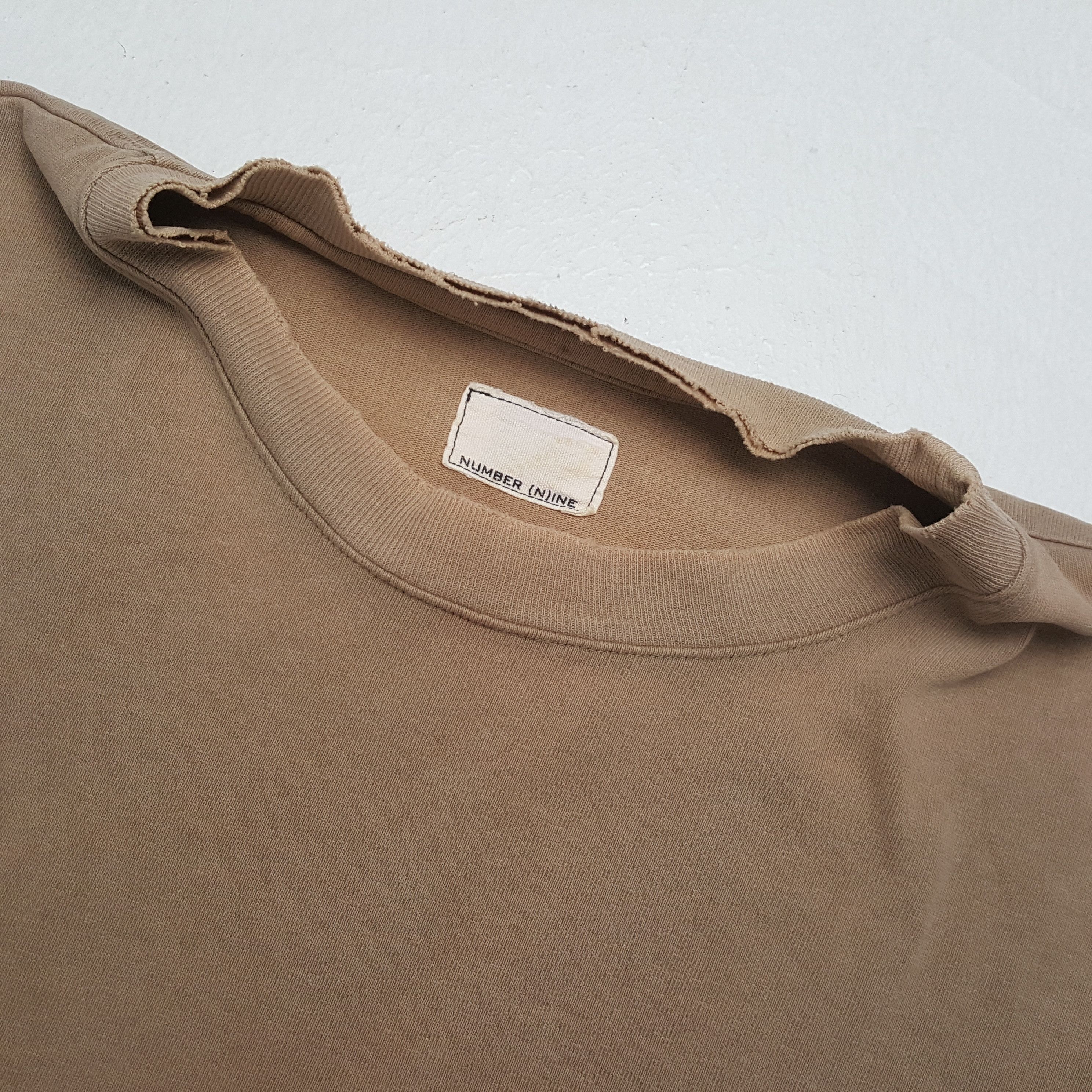 Number (N)ine NUMBER (N)INE Japanese Brand Big Spellout Tshirt Size US XL / EU 56 / 4 - 8 Thumbnail