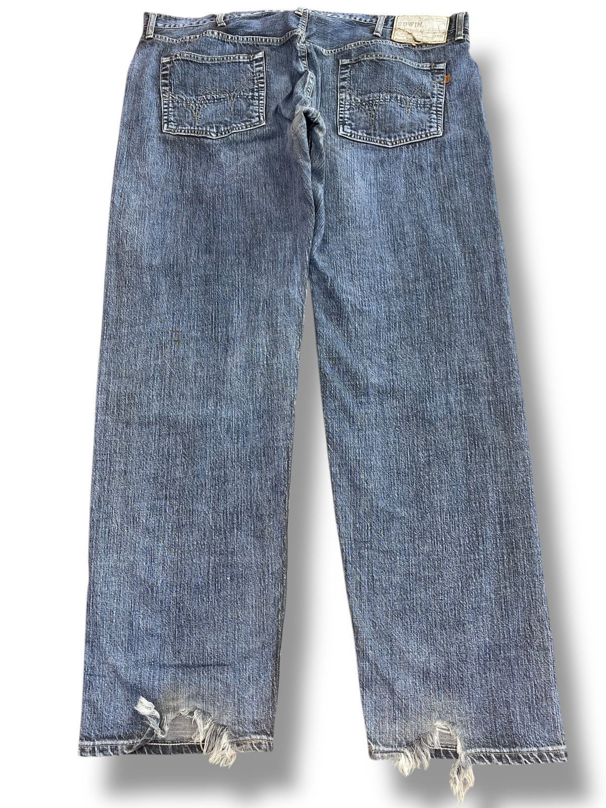 Edwin Edwin Vintage Faded Acid Blue Wash Style Straight Jeans Size US 44 / EU 60 - 3 Thumbnail