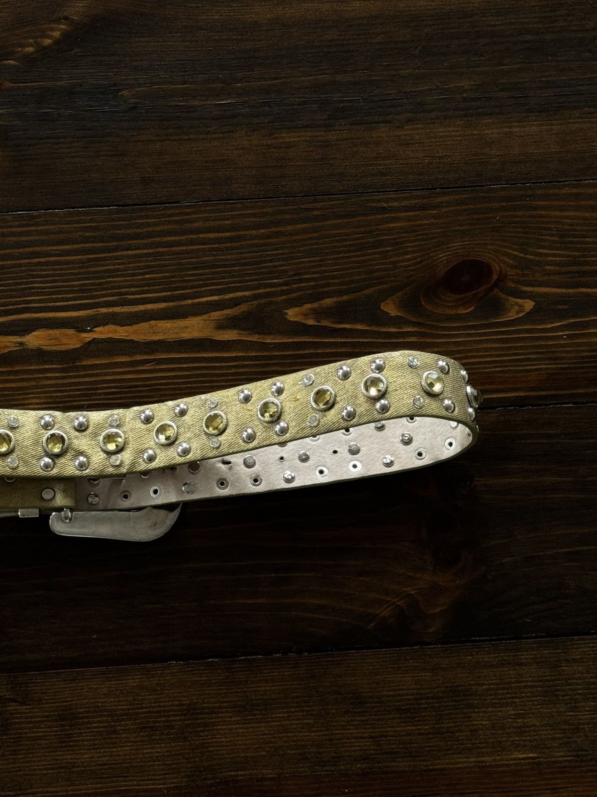 Vintage Belts Y2K Bb.Simon Style Punk Cotton belt Japanese