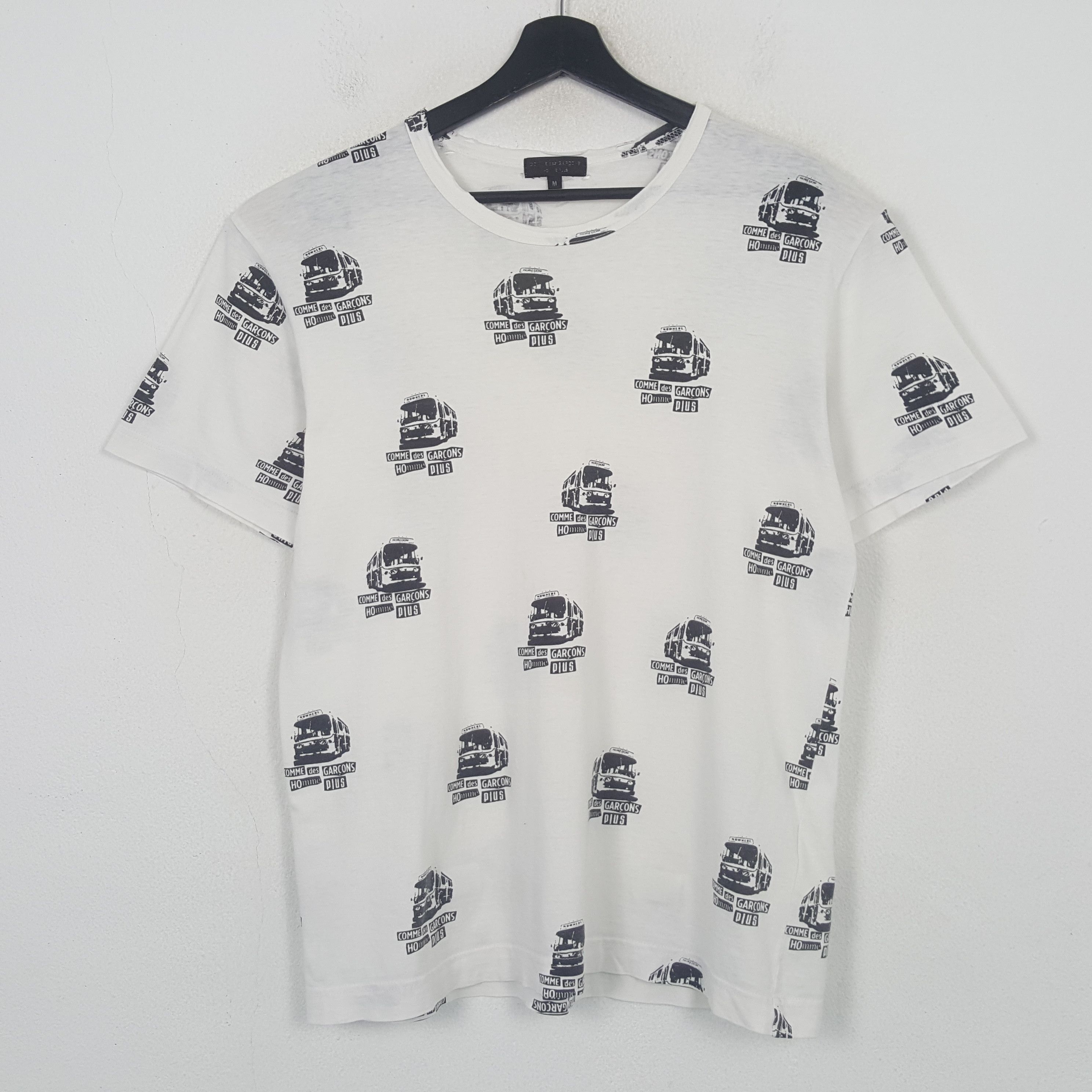 Comme des Garcons Homme Plus Comme Des Garcons Japanese Brand Distressed Tshirt C294N48 Size US L / EU 52-54 / 3 - 1 Thumbnail