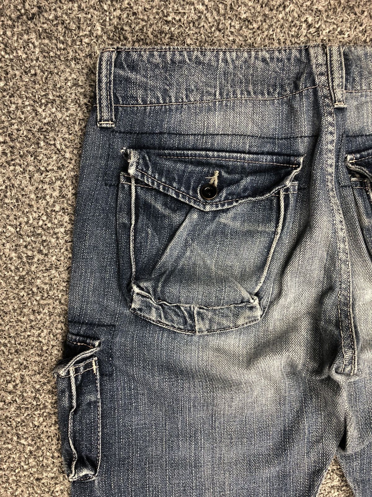 If Six Was Nine × Japanese Brand × Vintage Vintage Japanese Brand Johnbull Kojima Distressed Bushpants Size 29" - 13 Thumbnail