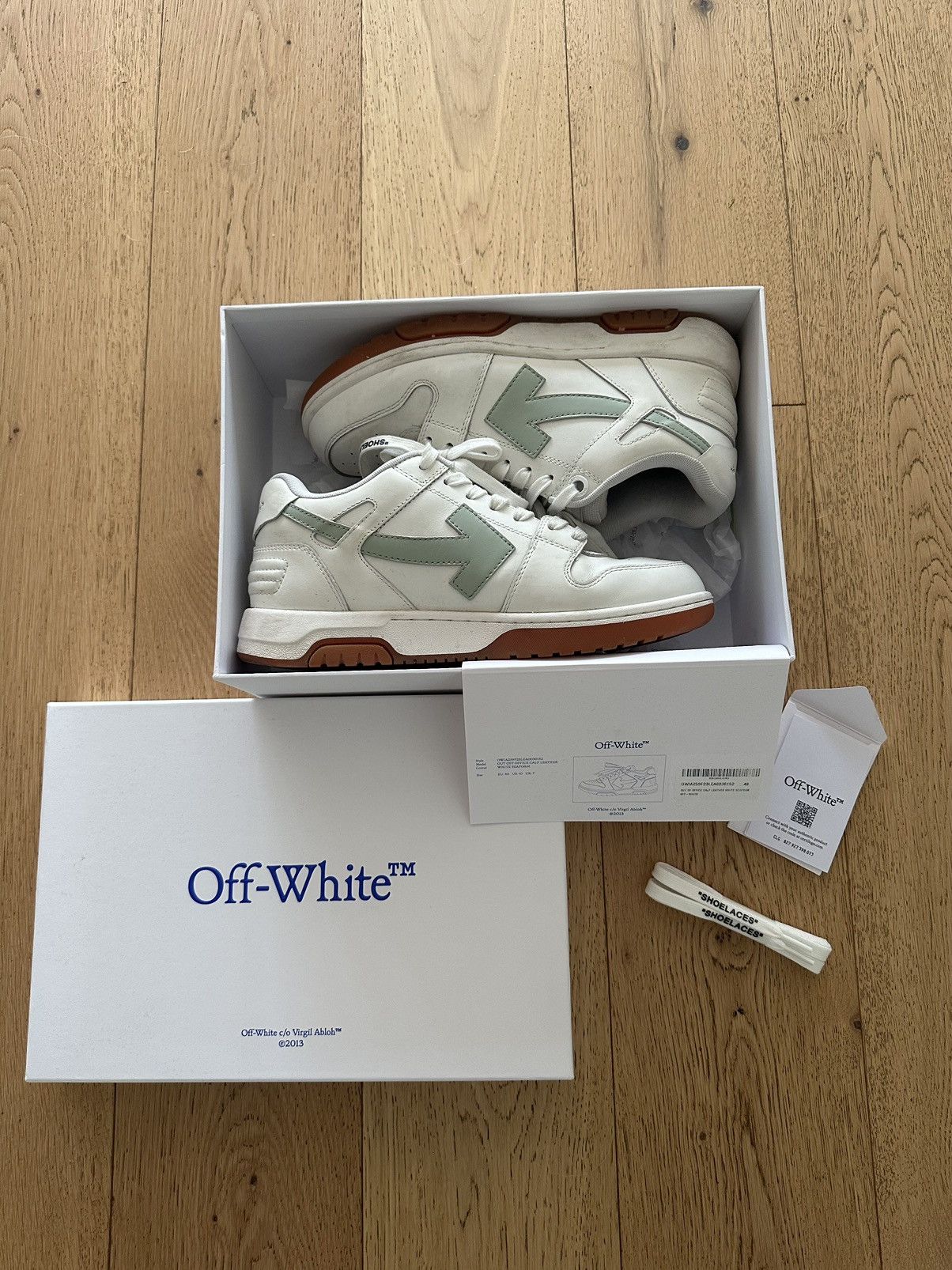 Of Office Off White Real Vs Fake Off-White Out Of Office Leather