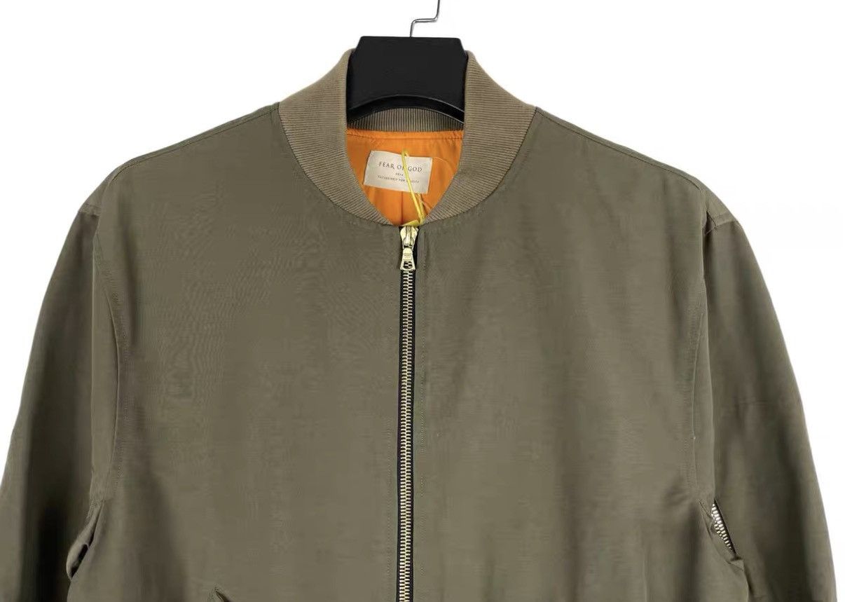 Colette Colette x Fear Of God 3rd Limited Gold Zip Bomber Jacket J31 Size US L / EU 52-54 / 3 - 3 Thumbnail