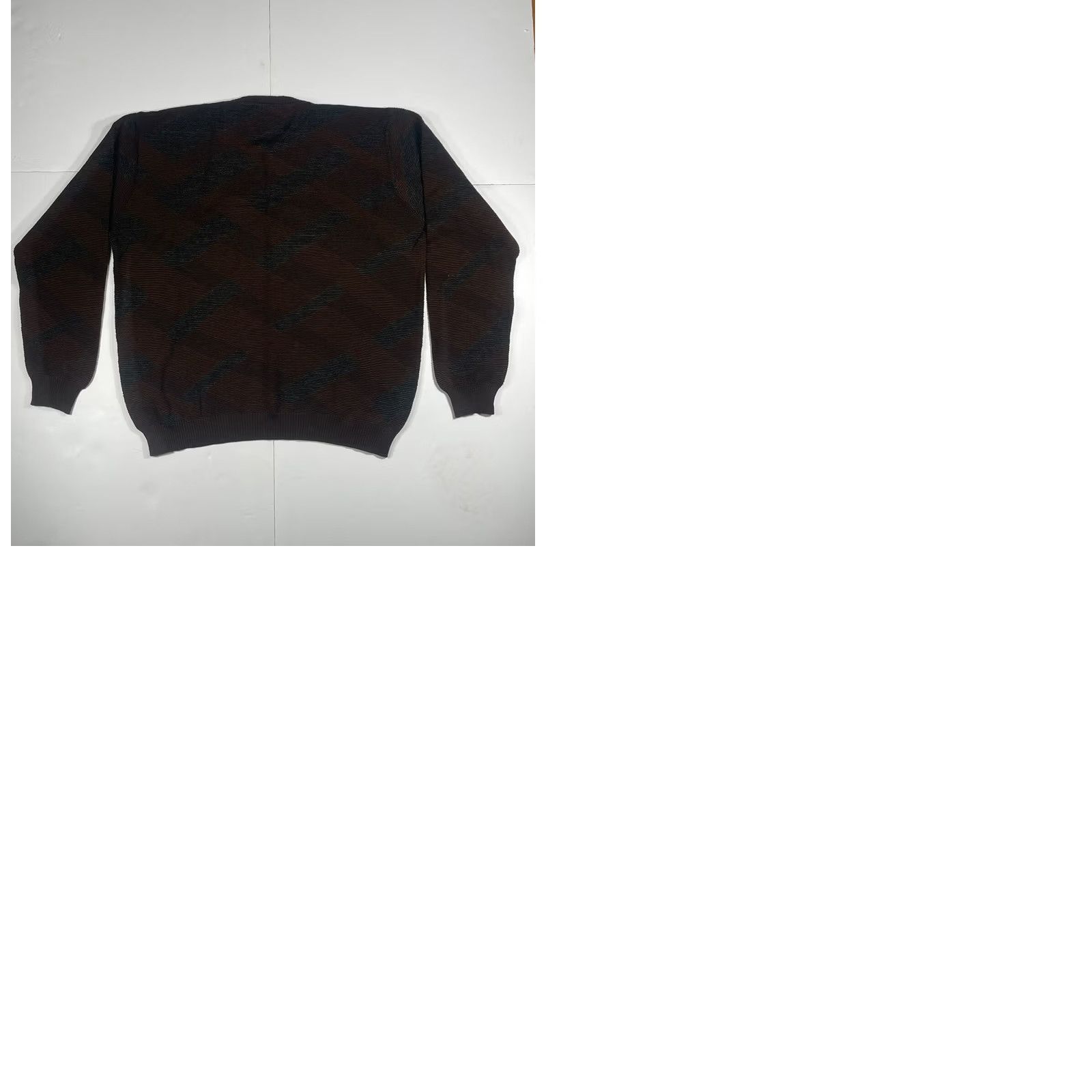 Vintage Lenor Romano Sweater Mens L Green Argyle CrewNeck 100% Extra Fine Merino Wool Size US L / EU 52-54 / 3 - 9 Thumbnail
