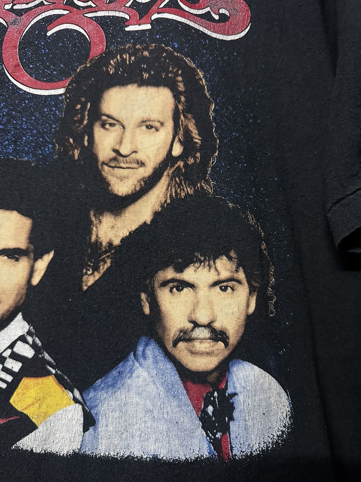 Band Tees × Vintage Vintage 80s The Oak Ridge Boys Tour Faded Tee Size US M / EU 48-50 / 2 - 3 Thumbnail