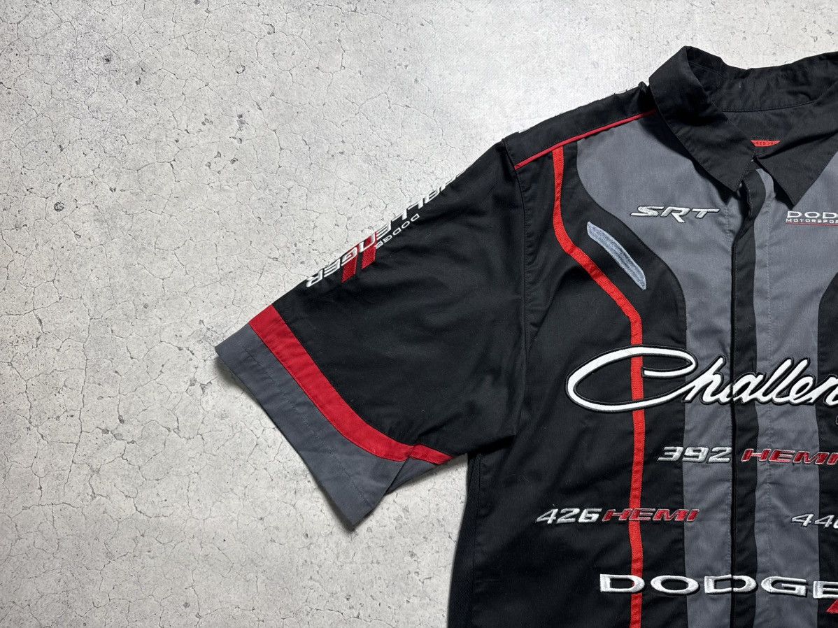 Vintage Dodge Challenger SRT Vintage Racing Shirt Big Logo Size L Size US L / EU 52-54 / 3 - 3 Thumbnail