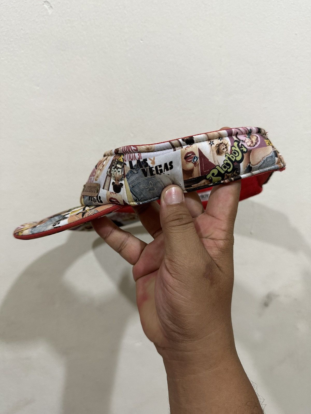Playboy VTG Full Printed Playboy Pornstar Half Cap Size ONE SIZE - 3 Thumbnail