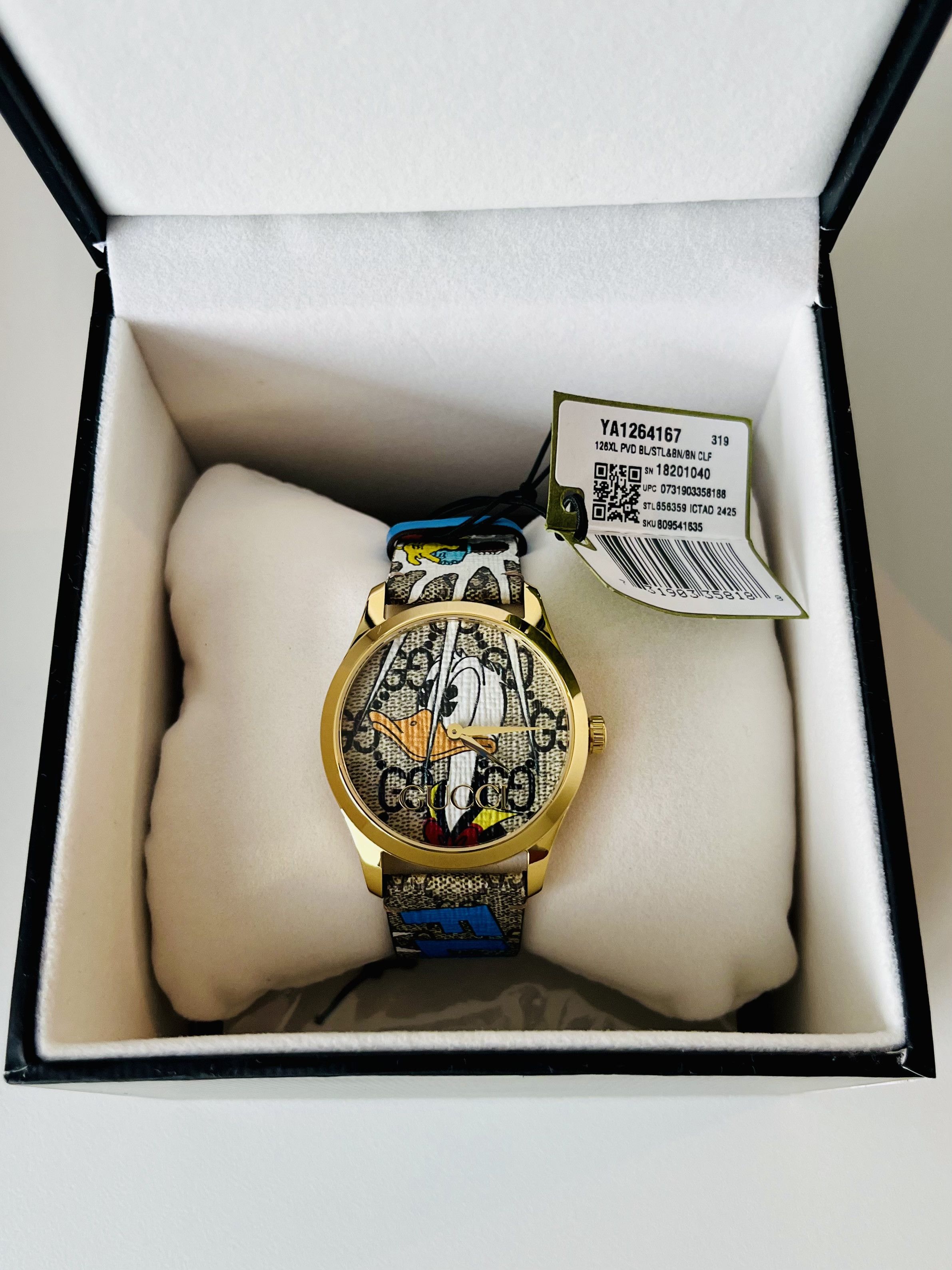 Gucci Gucci G-Timeless YA1264167 Donald Duck watch unisex Size ONE SIZE - 2 Thumbnail