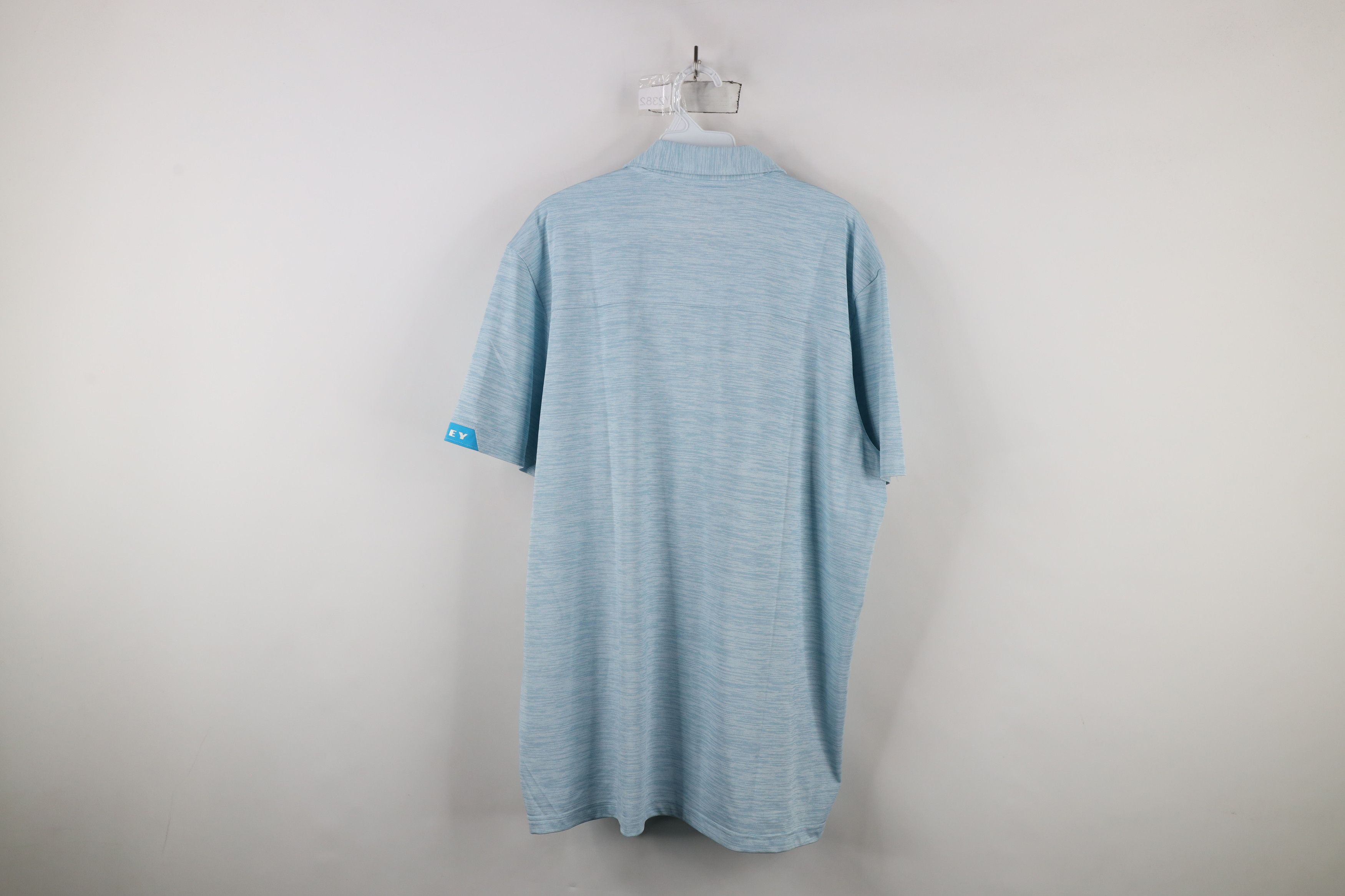 Oakley × Vintage Vintage Y2K Oakley O Logo Golf Polo Shirt Blue Striped Size US XL / EU 56 / 4 - 12 Thumbnail
