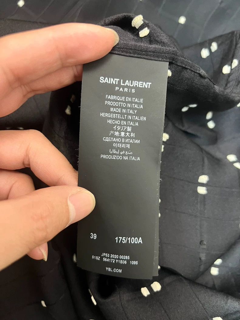 Saint Laurent Paris saint Laurent paris size 39 Black and White Small Square W Size US M / EU 48-50 / 2 - 6 Thumbnail