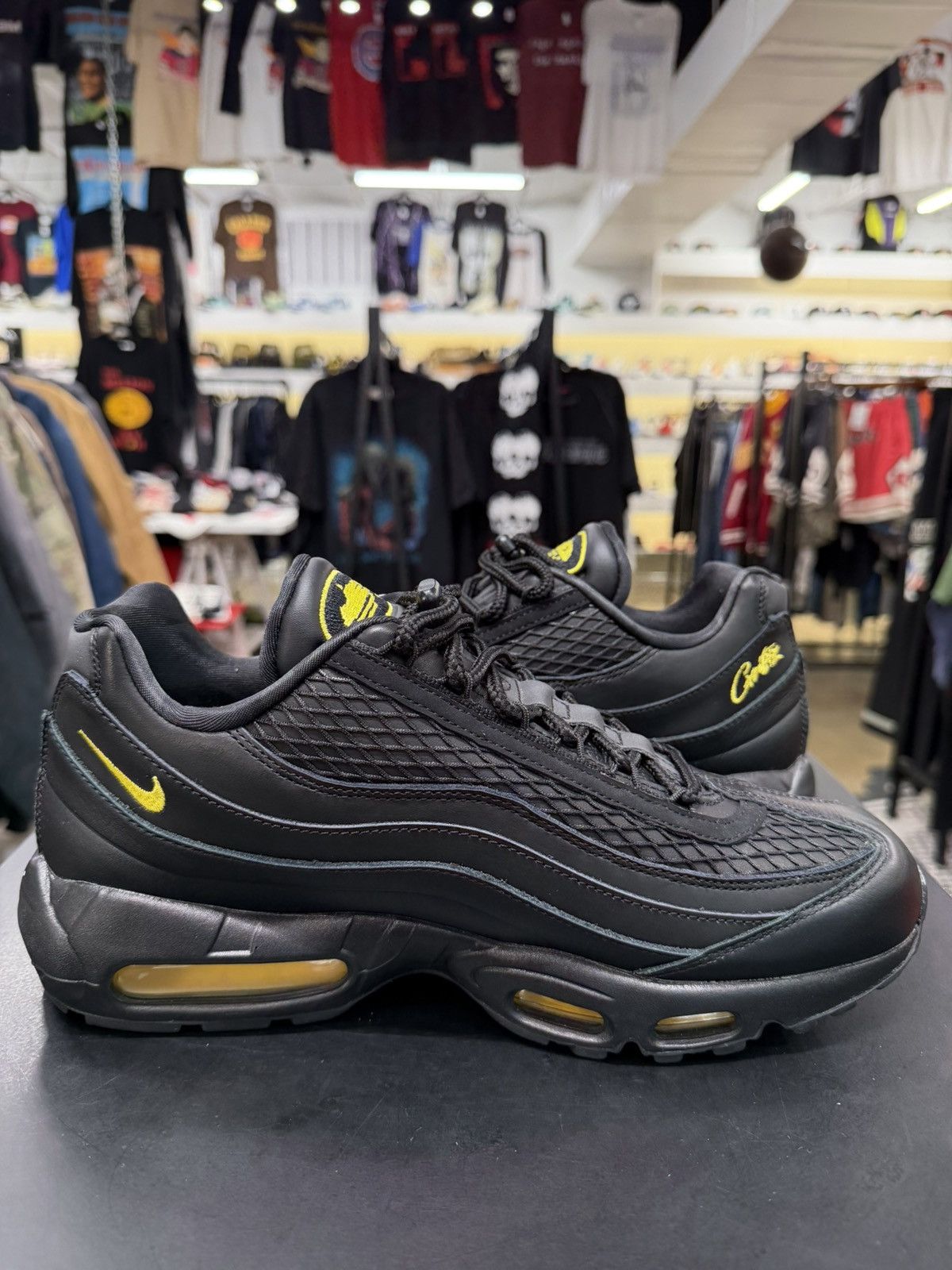 Corteiz × Nike Nike Air Max 95 Corteiz Honey Black Size 11 (2025) Size US 11 / EU 44 - 3 Thumbnail