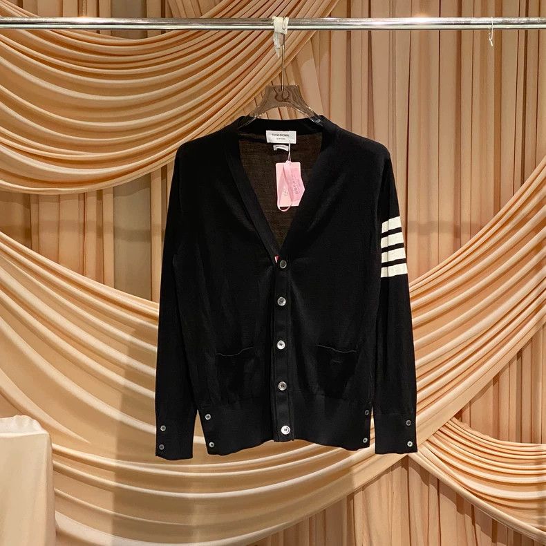 Thom Browne Thom Browne Knitted cardigan Size US M / EU 48-50 / 2 - 1 Thumbnail