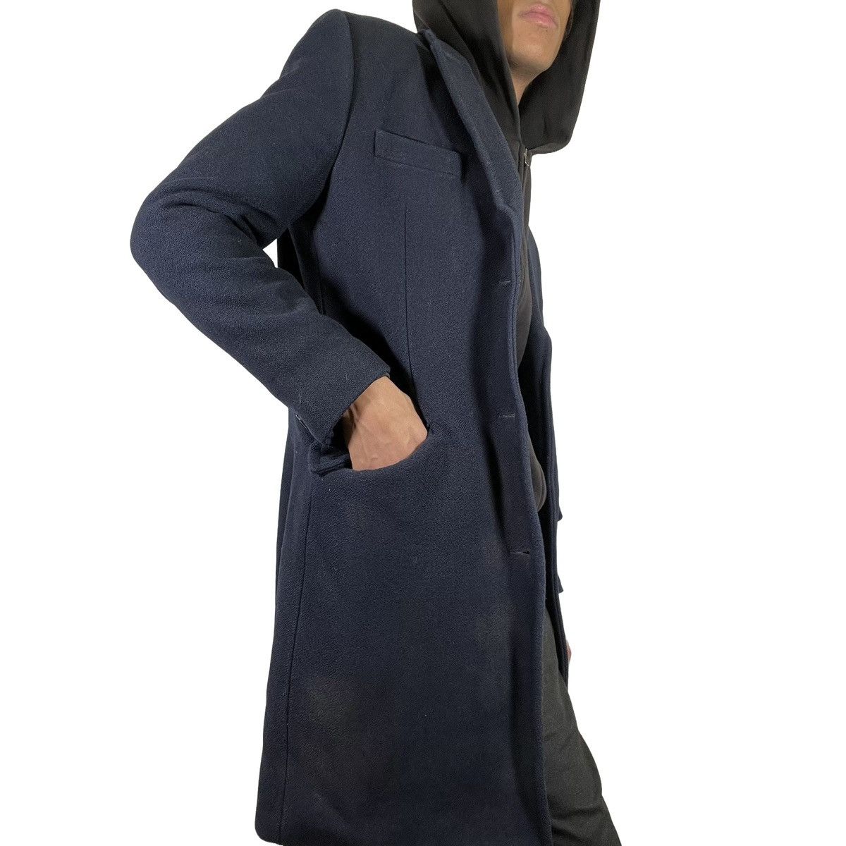 Our Legacy Our Legacy AW14 Navy Melton Coat Size US S / EU 44-46 / 1 - 2 Thumbnail