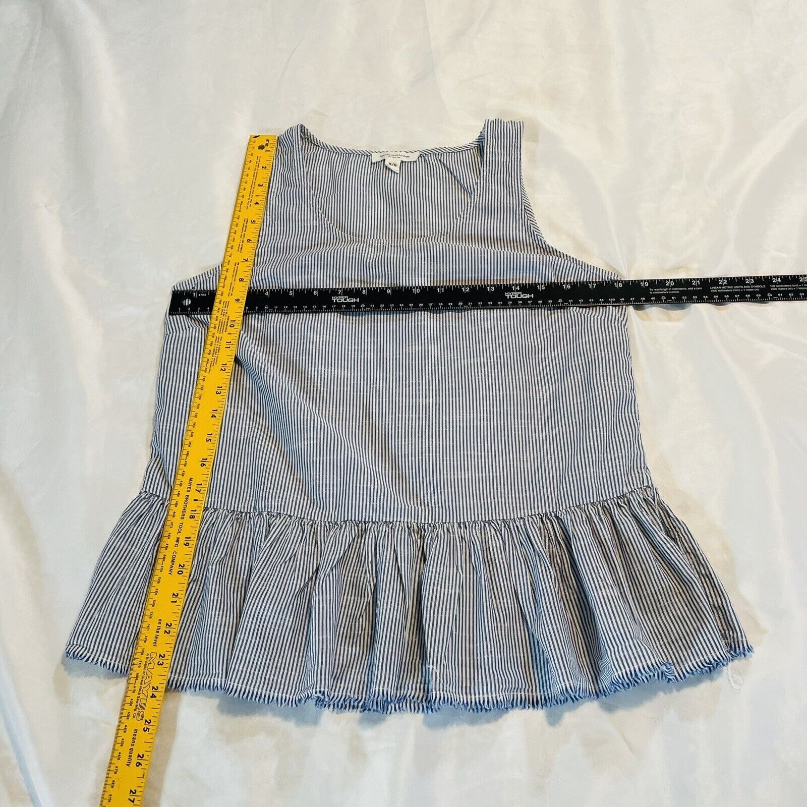 Other Beach Lunch Lounge Women Blue Sleeveless Lightweight Cool Co Size M / US 6-8 / IT 42-44 - 7 Thumbnail