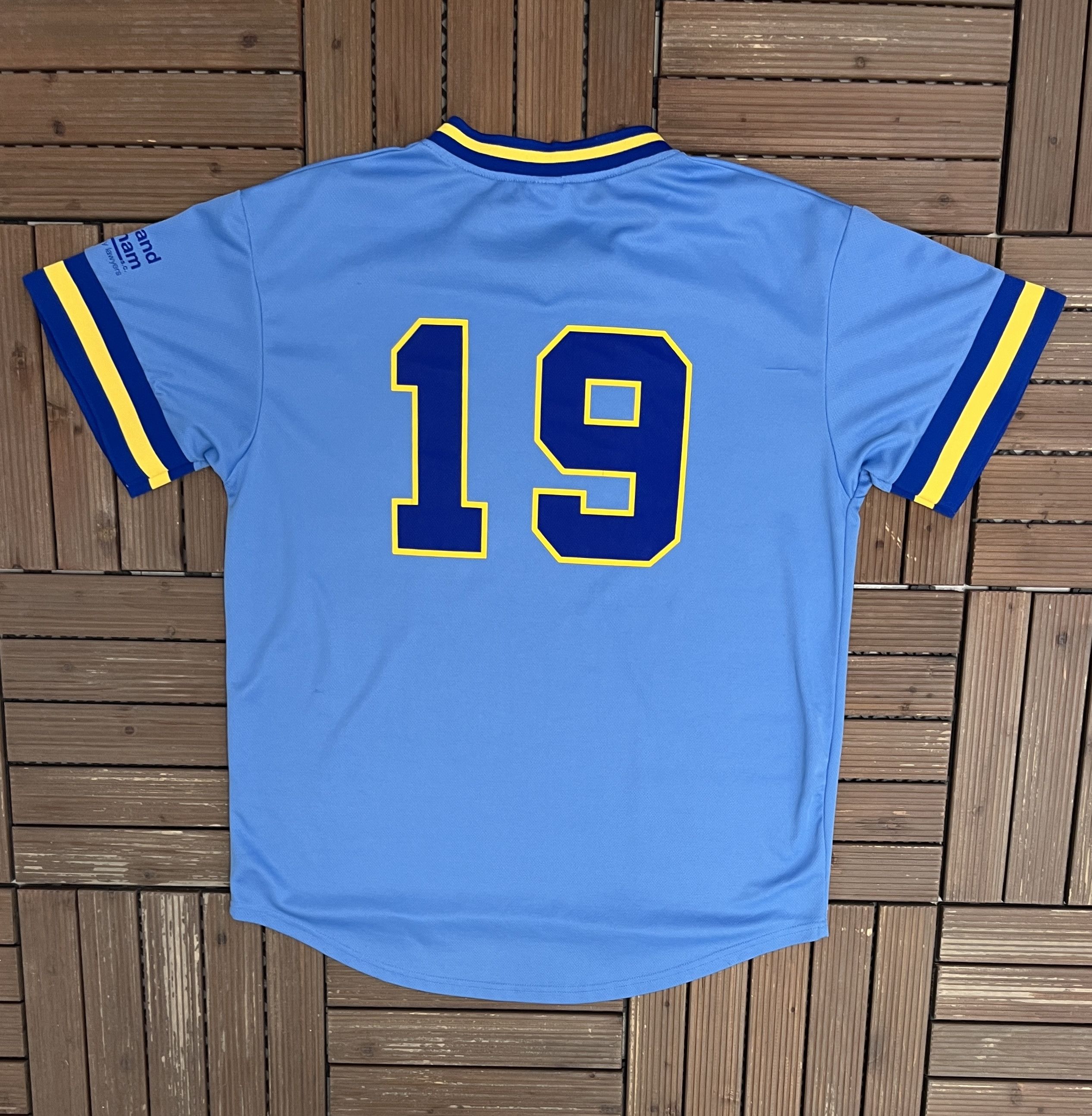 Other Milwaukee Brewers Retro Blue Baseball Jersey Size US XL / EU 56 / 4 - 4 Thumbnail