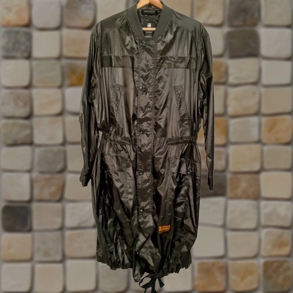 G-Star G Star Raw Original Ultra Light Weight Parka Trench Jacket L Rip Stop Streetwear Womens Long Size L / US 10 / IT 46 - 1 Thumbnail