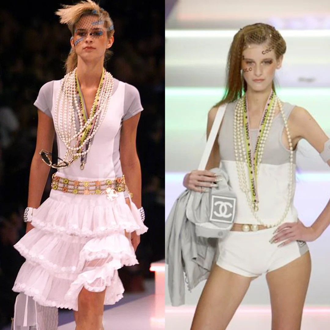 Chanel Chanel - Karl Lagerfeld - SS/01 - CC - Sports - Tank top Size XXS / US 00 / IT 34 - 14 Thumbnail