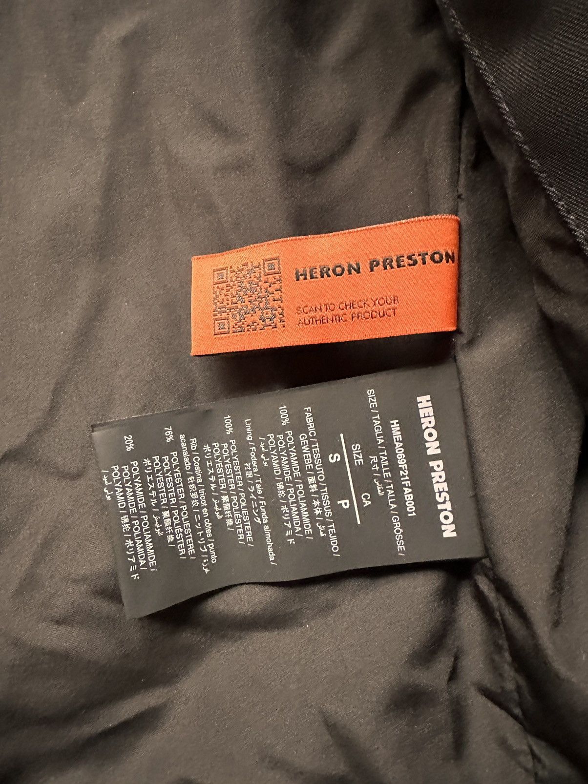 Heron Preston Heron Preston Oversized padded vest Size US S / EU 44-46 / 1 - 6 Thumbnail