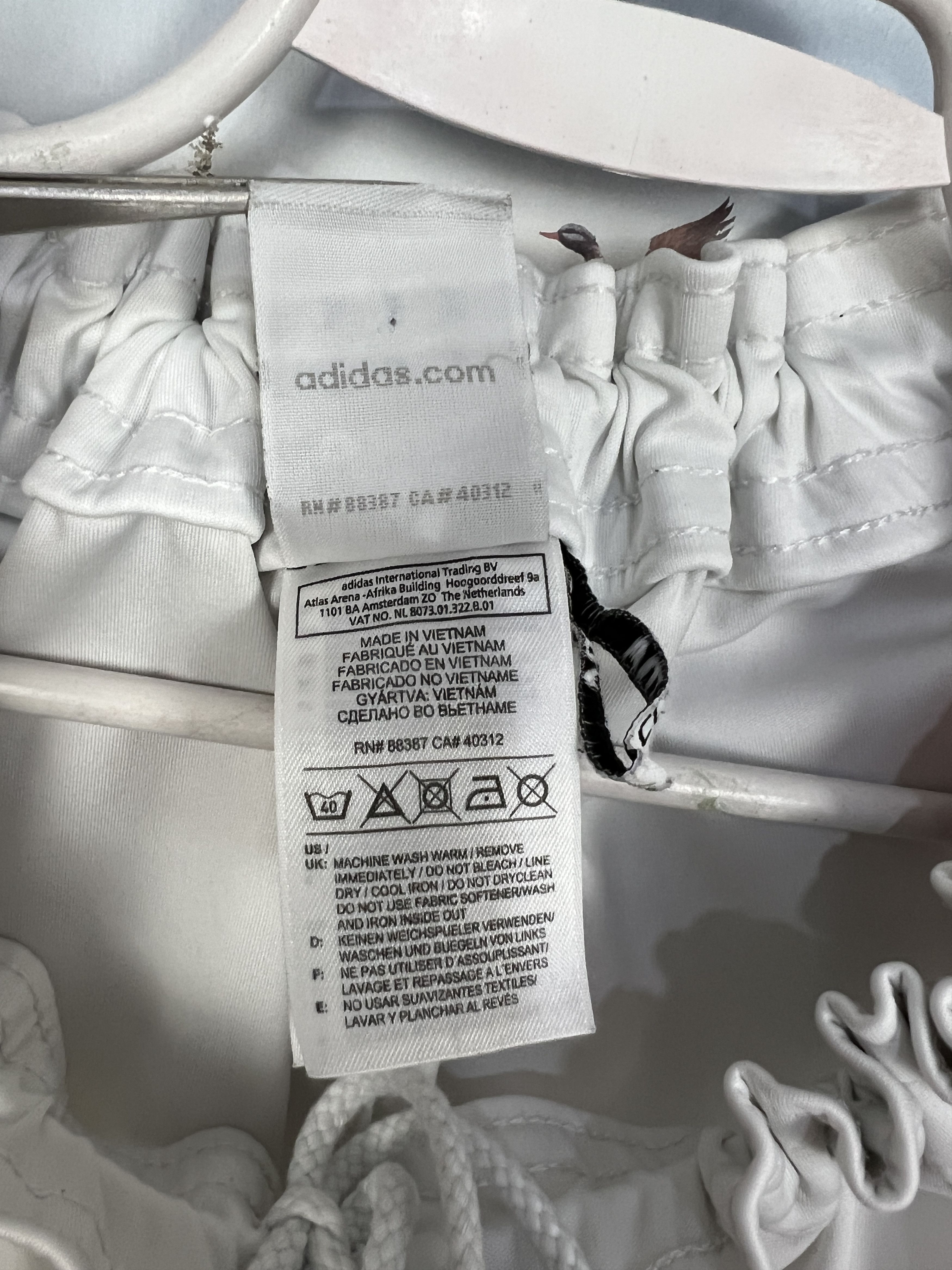 Adidas Vintage Adidas Benfica Football White Shorts Soccer 2XL Size US 38 / EU 54 - 7 Thumbnail