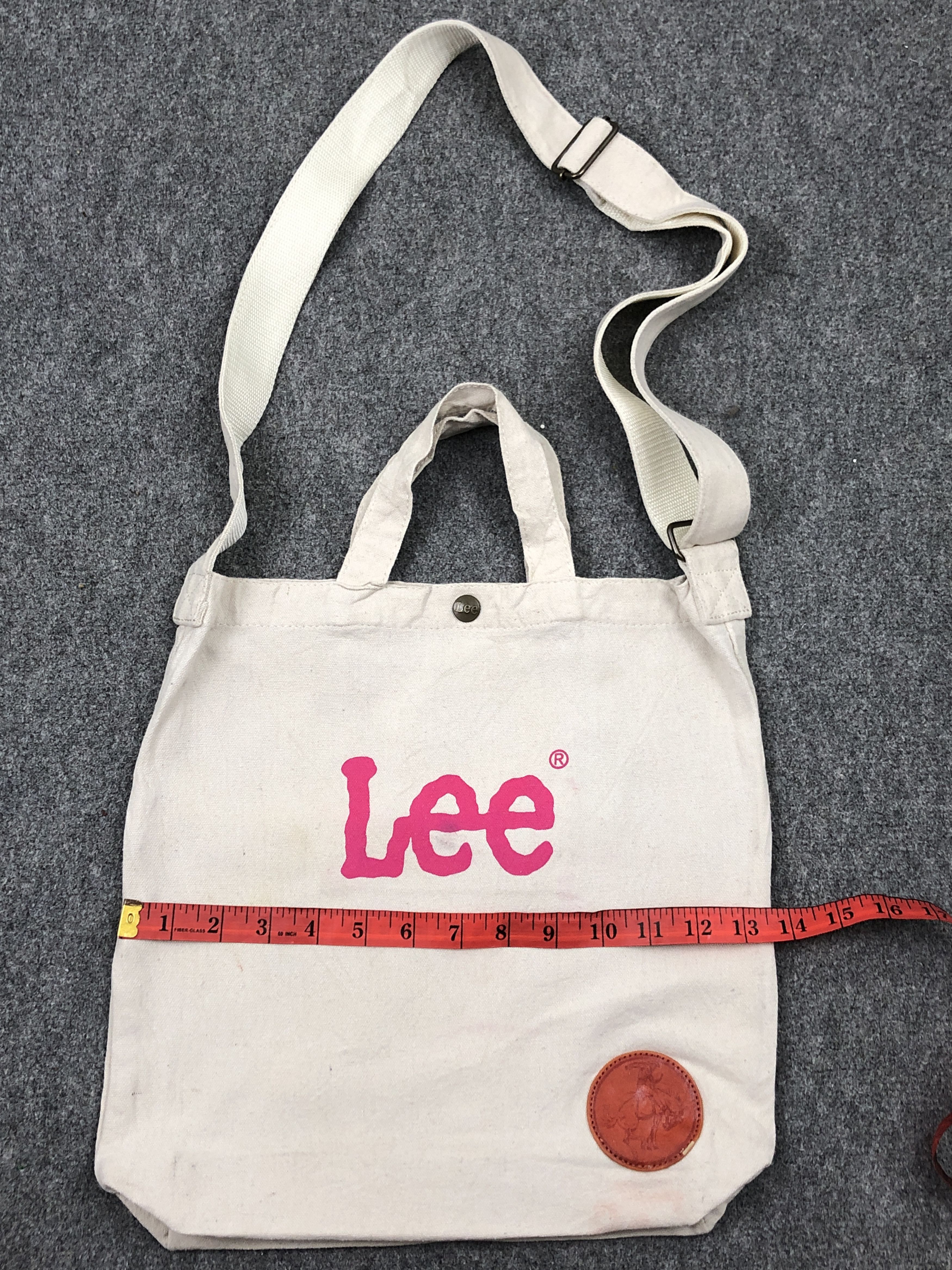 Lee Vintage Lee Cowboy Big Logo Crossbody Bag BG0173 Size ONE SIZE - 7 Thumbnail