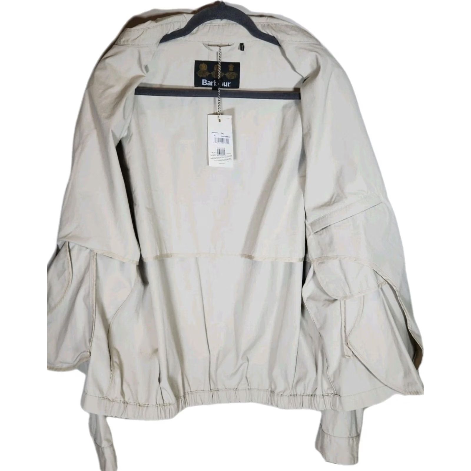Barbour Barbour Essential Casual Jacket Cotton Full Zip Windbreaker Mist Men's XL New Size US XL / EU 56 / 4 - 6 Thumbnail