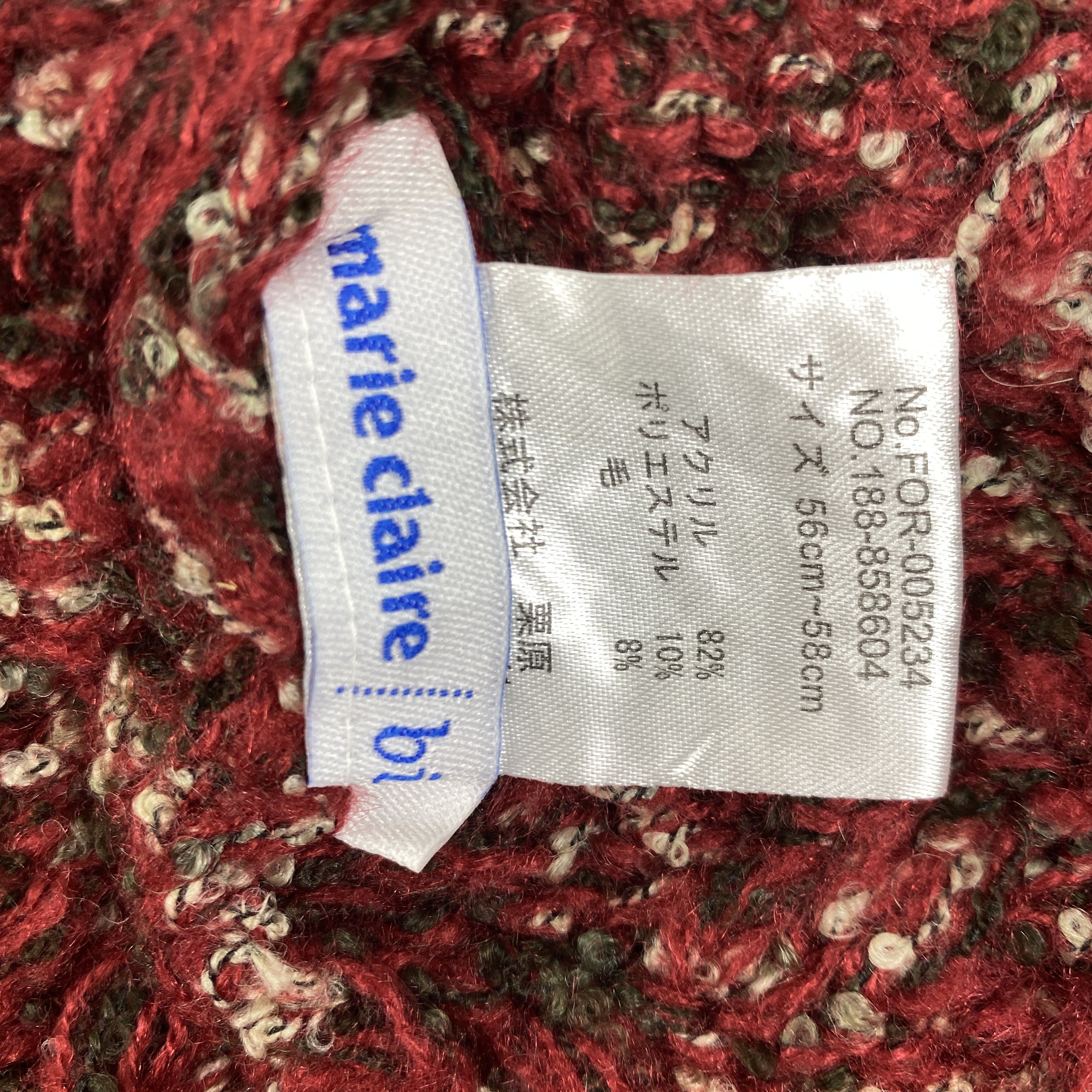 Japanese Brand Marie Claire Slouchy Beanie Hat -BN1067 Size ONE SIZE - 9 Thumbnail