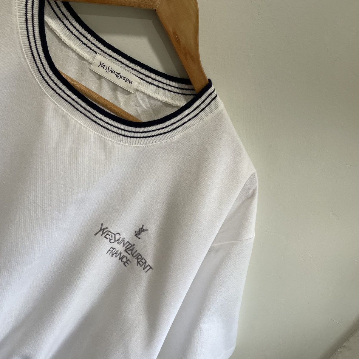 Yves Saint Laurent Vintage Ysl Yves Saint Laurent Shirt 🌍 Size US M / EU 48-50 / 2 - 2 Thumbnail